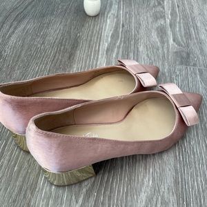 Pink & gold lord and Taylor heels - size 8